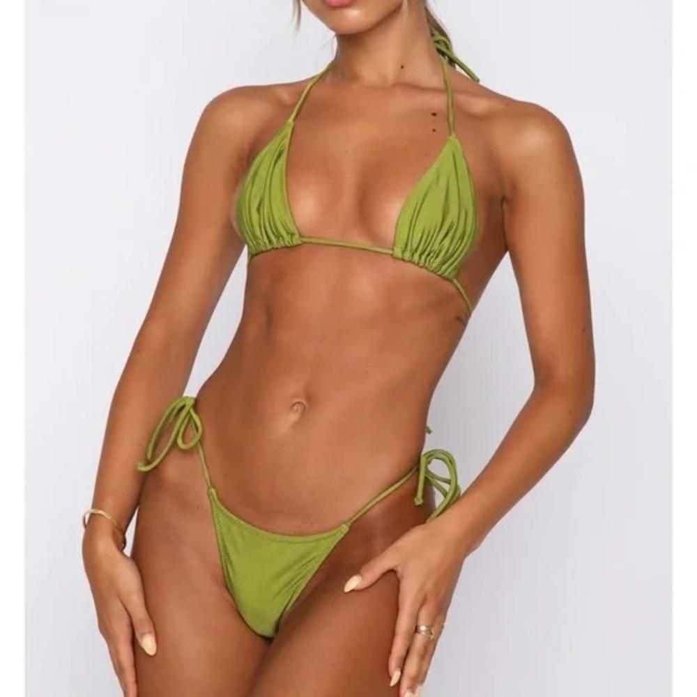 WHITE FOX BIKINI SET